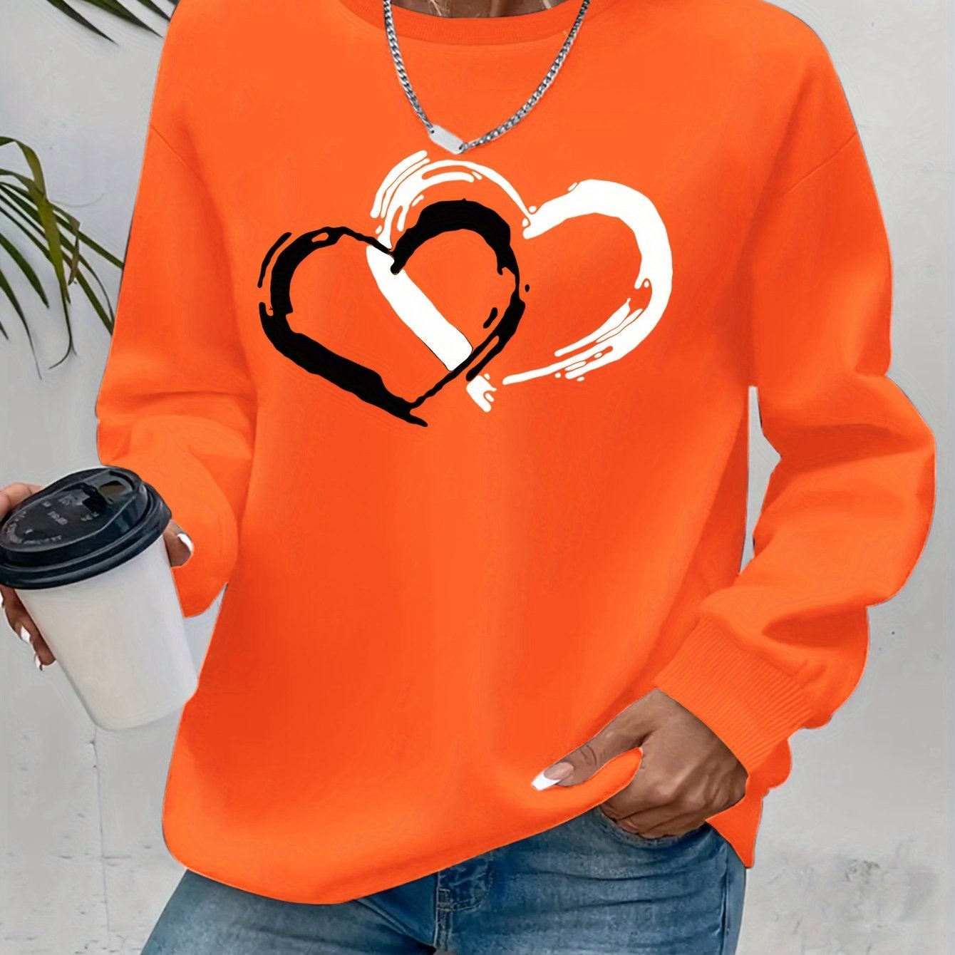 Juliette | Heart Detail Knit Sweater