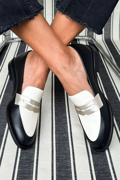 Avery | Monochrome Classic Loafers