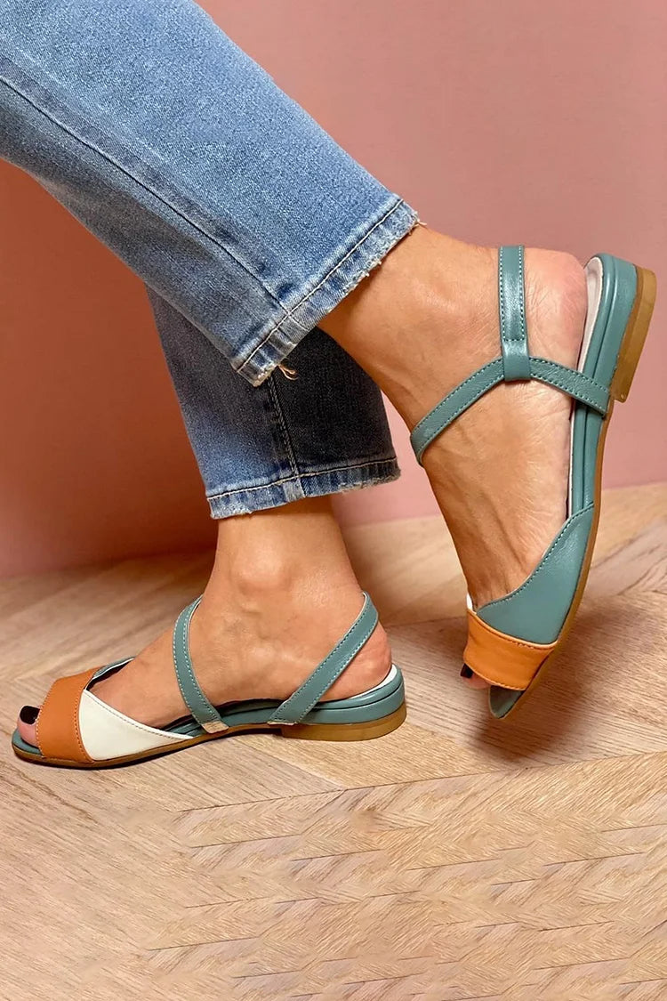 Callie | Color Block Sandals