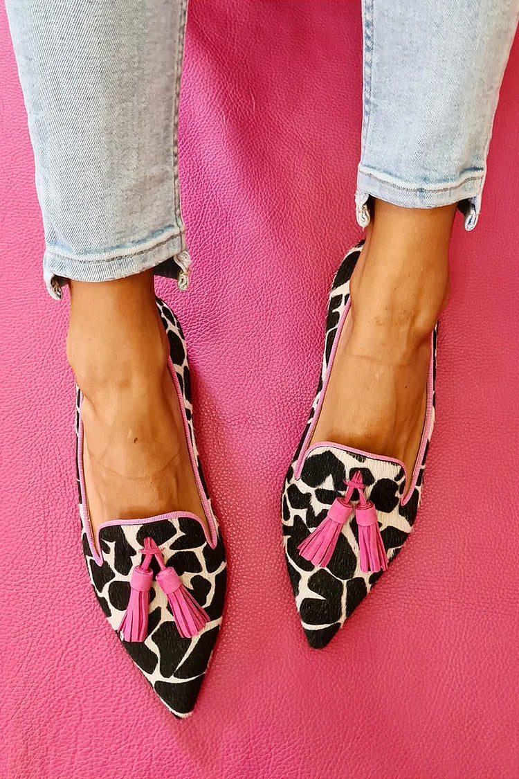 Zara | Pointed Loafer with Tassels