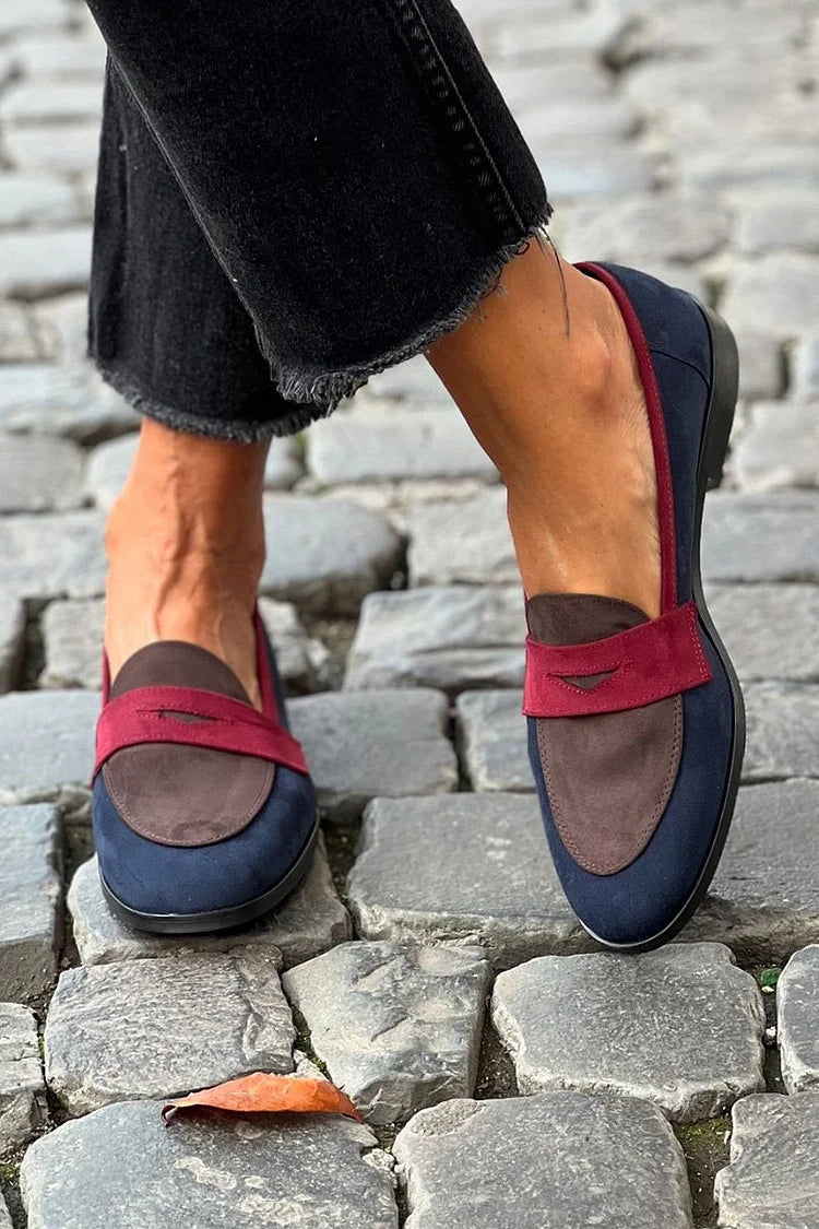 Nola | Color-Block Loafers
