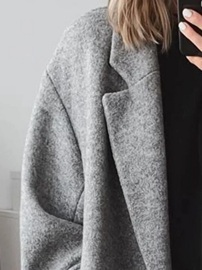 Rowan | Longline Wool-Blend Comfort Jacket