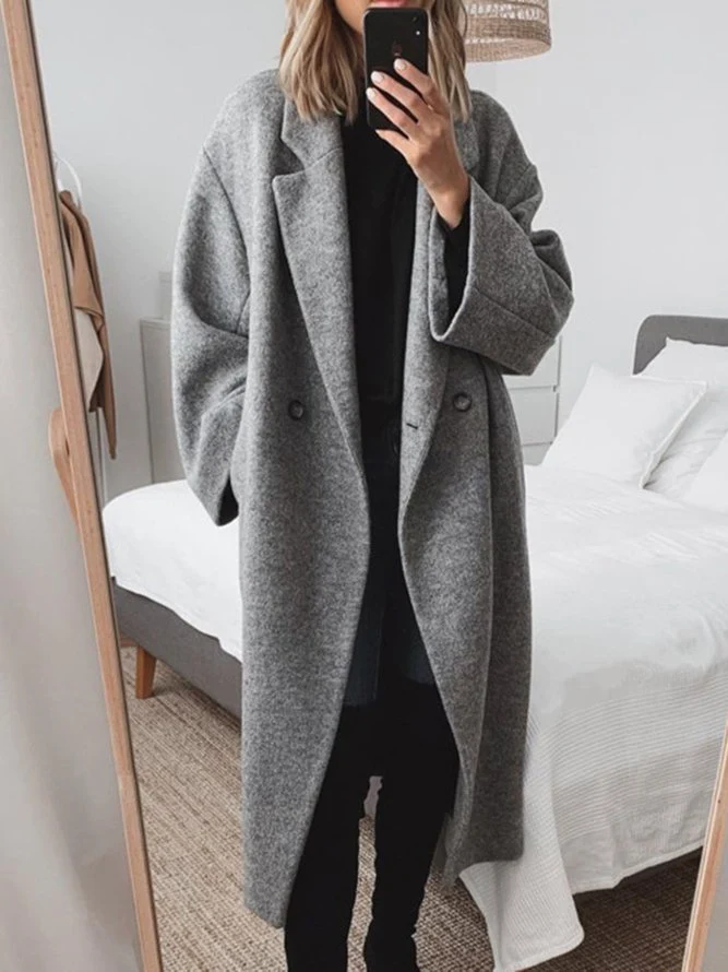 Rowan | Longline Wool-Blend Comfort Jacket