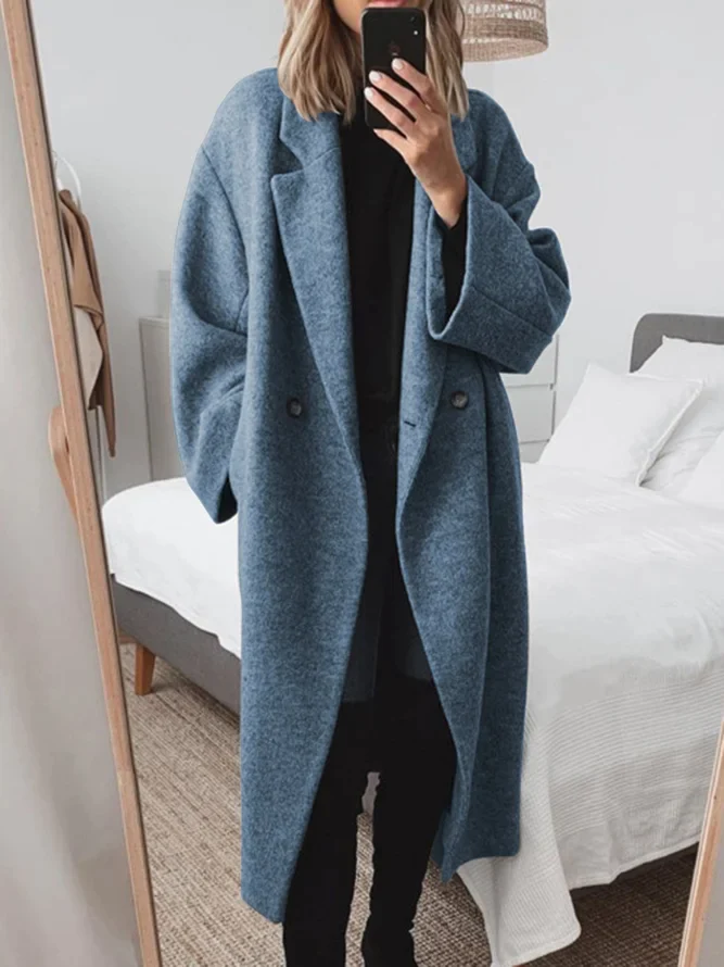 Rowan | Longline Wool-Blend Comfort Jacket