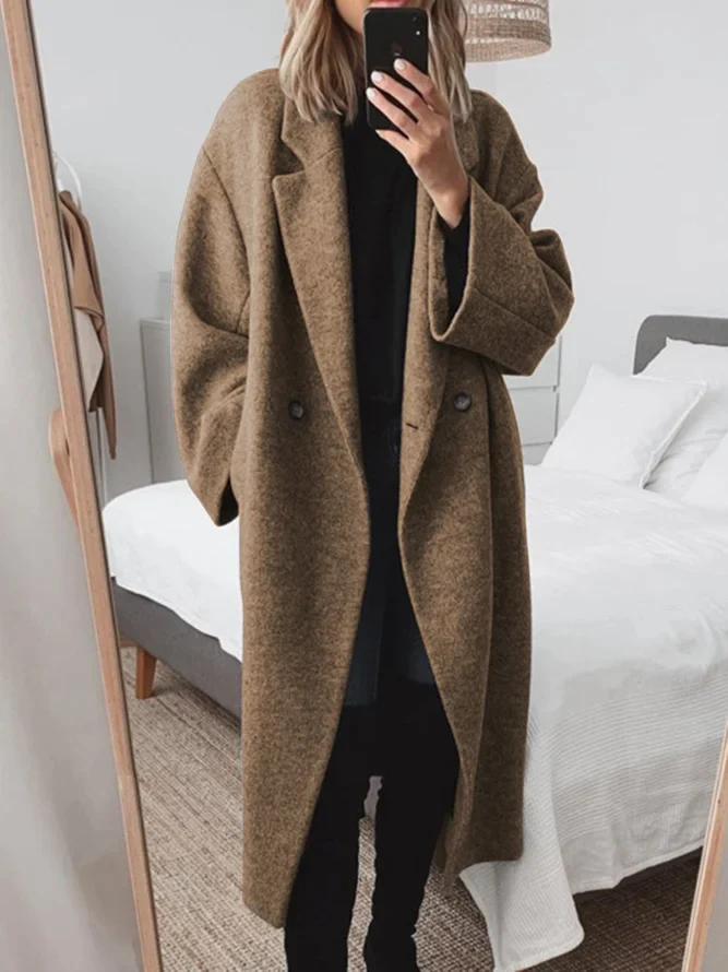 Rowan | Longline Wool-Blend Comfort Jacket