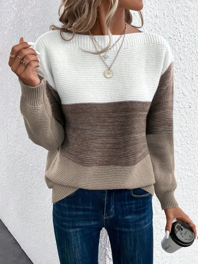Calista | Elegant Long-Sleeve Sweater