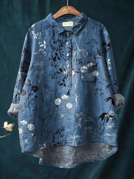 Liliane | Breezy Floral Print Blouse