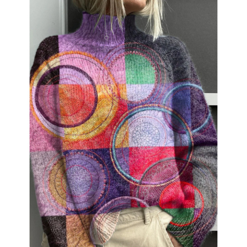 Celu | Vibrant Turtleneck Knit