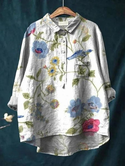 Liliane | Breezy Floral Print Blouse