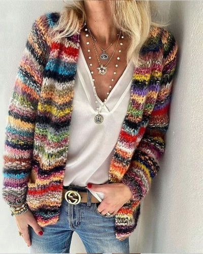 Harper | Faux Sweater Cardigan Jacket
