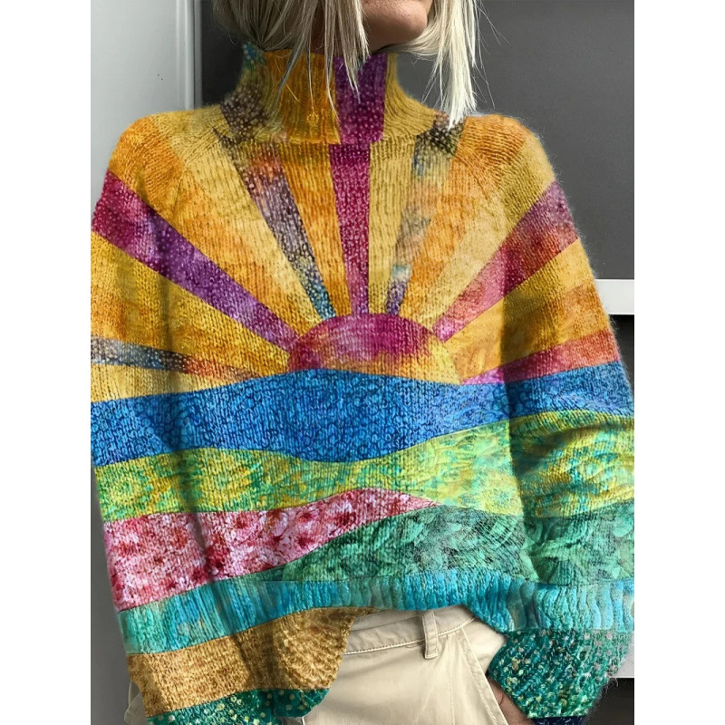 Celu | Vibrant Turtleneck Knit