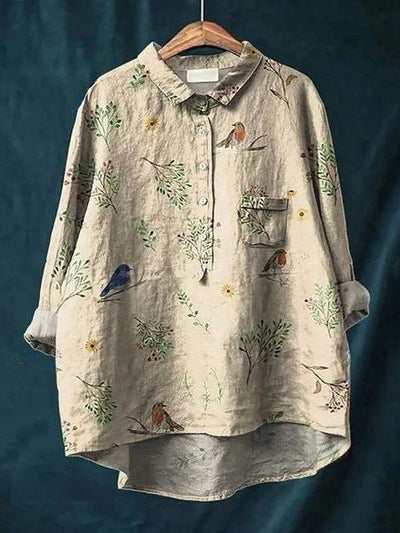 Liliane | Breezy Floral Print Blouse