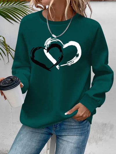 Juliette | Heart Detail Knit Sweater