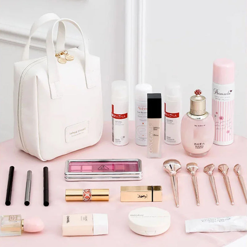 Emery | Sleek Compact Makeup Bag