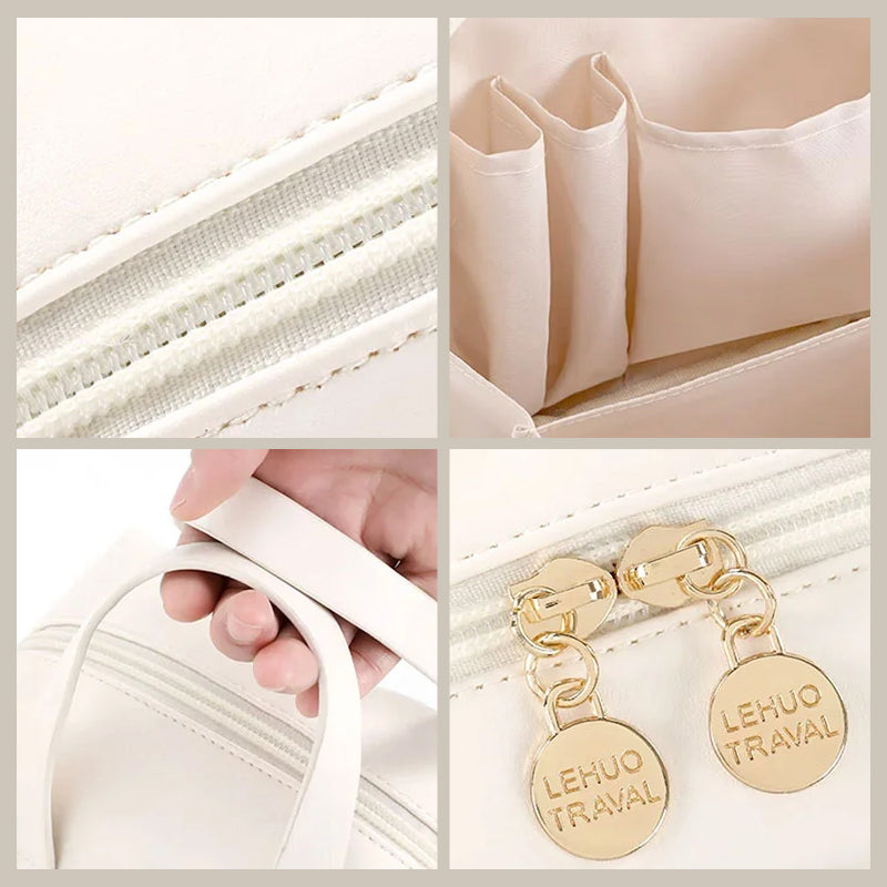 Emery | Sleek Compact Makeup Bag