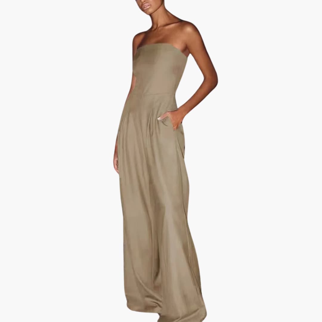 Emery | Backless Loose Leg Jumpsuit