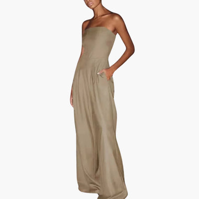 Emery | Backless Loose Leg Jumpsuit