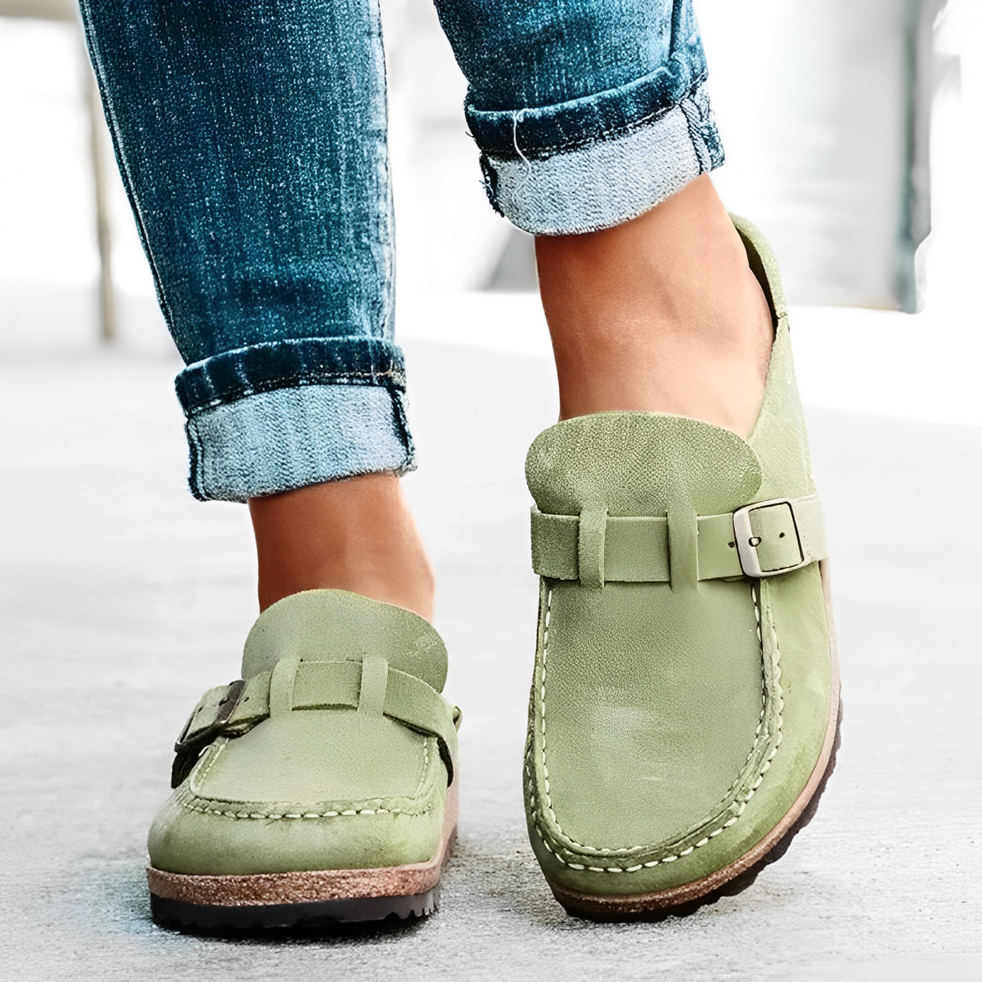 Briar | Suede Moccasin Sandals