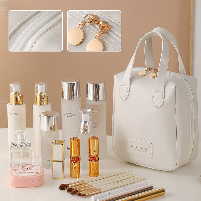 Emery | Sleek Compact Makeup Bag