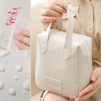 Emery | Sleek Compact Makeup Bag