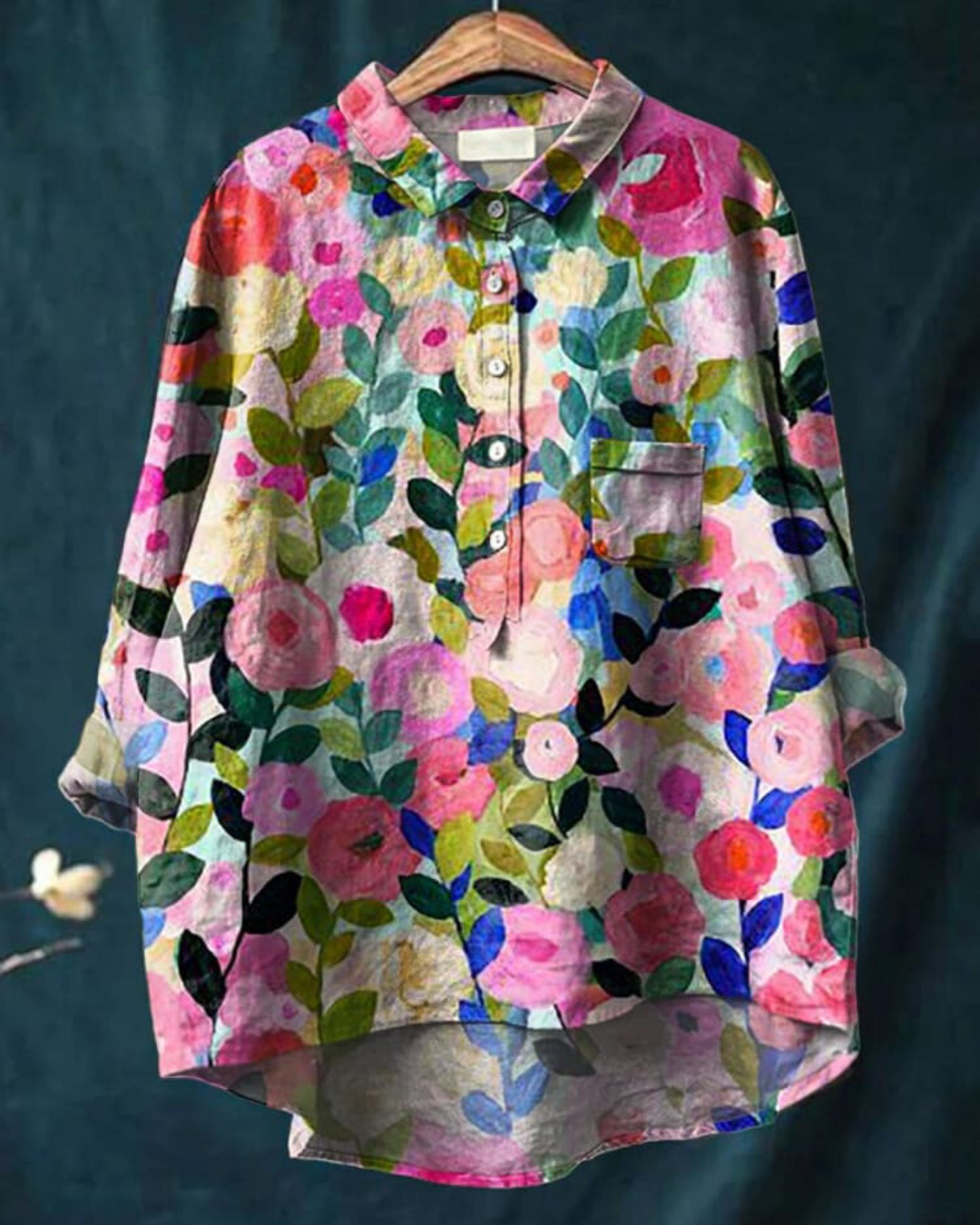 Liliane | Breezy Floral Print Blouse
