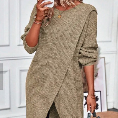 Elowen | Soft Knit Longline Dress