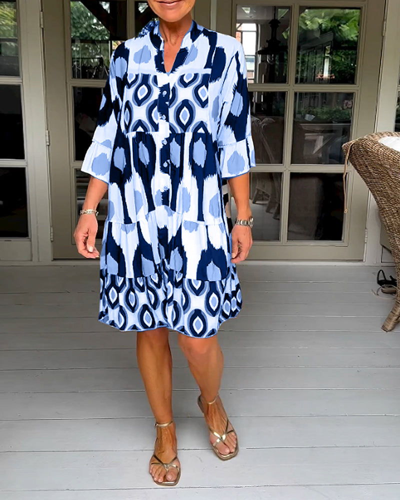 Sophie | Chic Floral Midi Dress