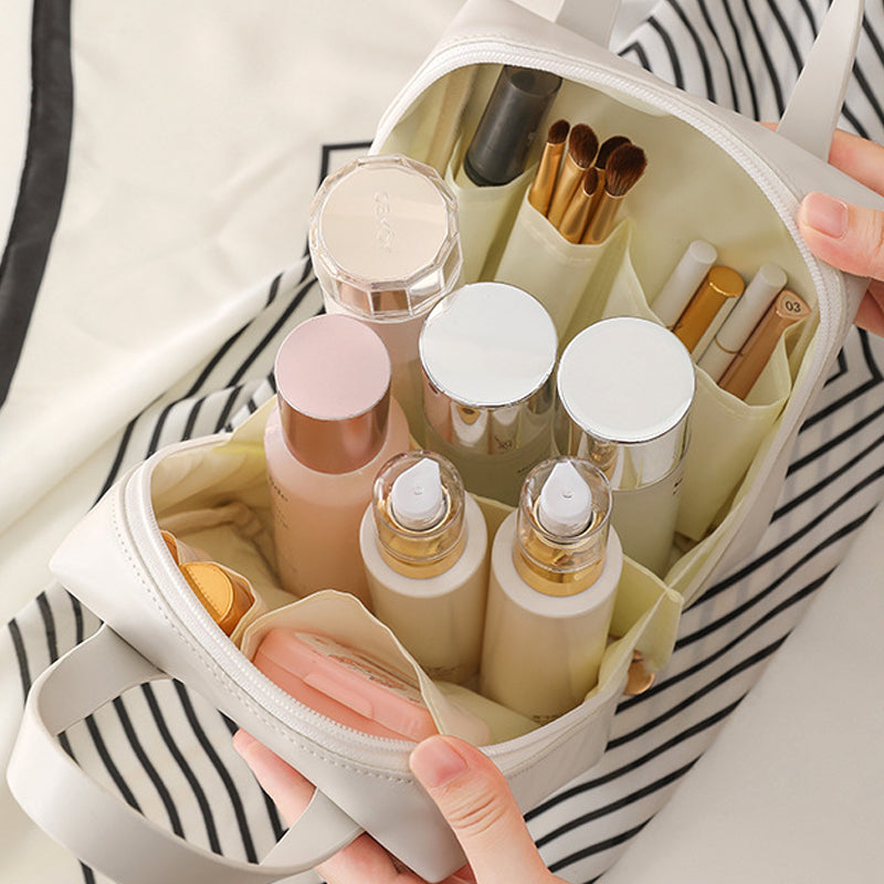 Emery | Sleek Compact Makeup Bag