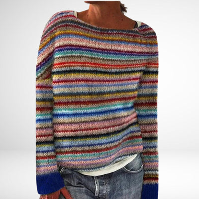 Reagan | Colorblock Knit Pullover