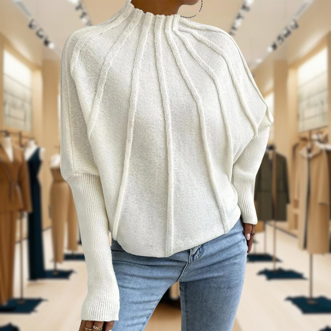 Isla | Relaxed Dolman Sleeve Knit Sweater