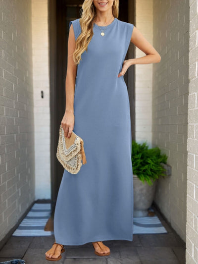 Sophie | Chic Linen Dress with Artisan Touches