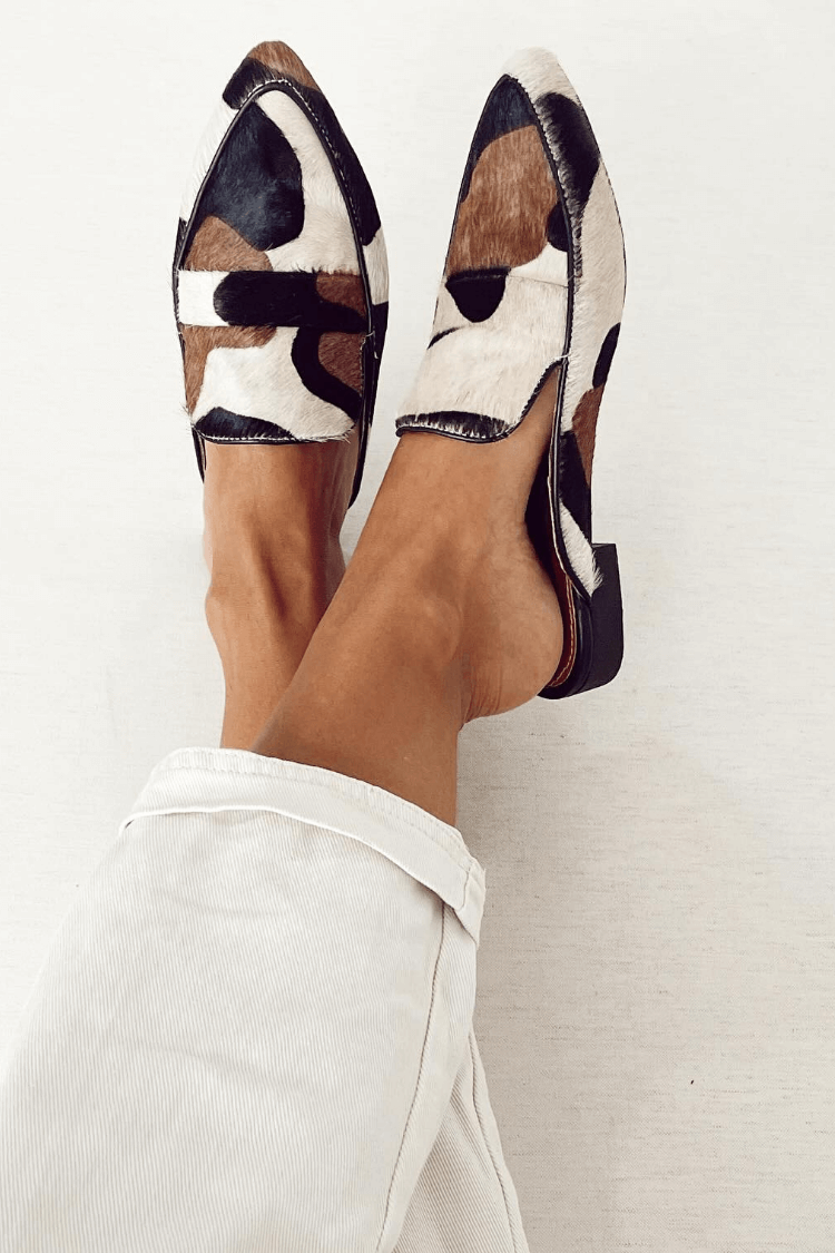 Emery | Abstract Print Loafers