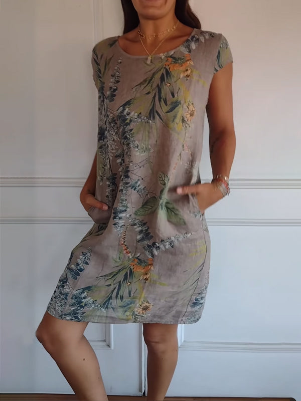 Delaney | Comfy Round Neck Dress