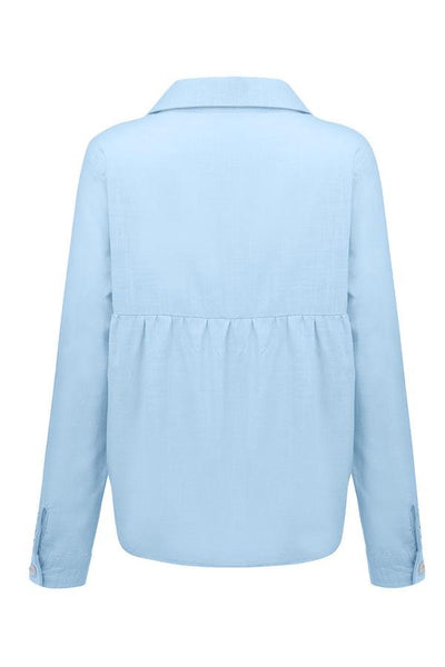 Savannah | Lightweight Lapel Blouse