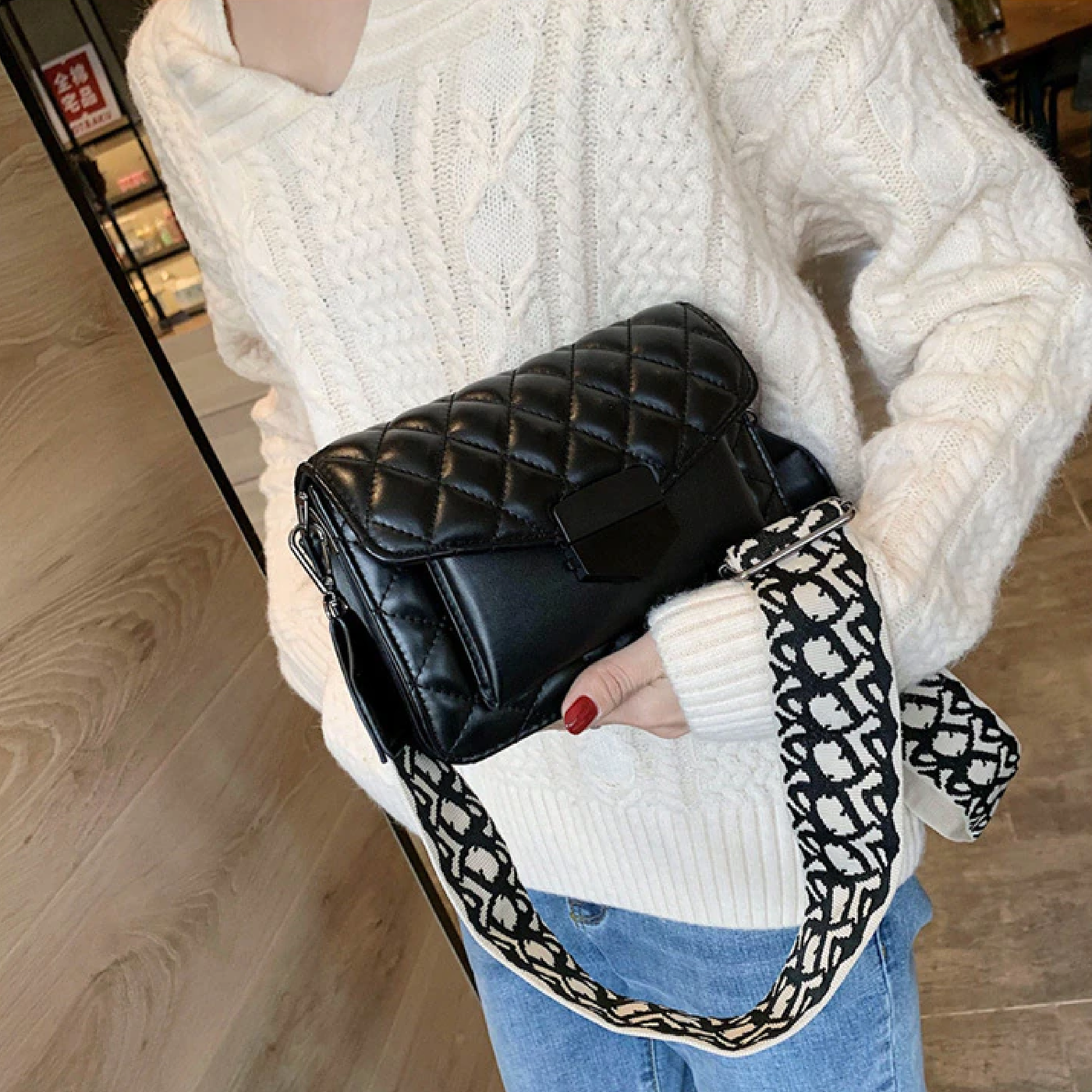 Sophia Elegant Chic | Trendy Shoulder Bag