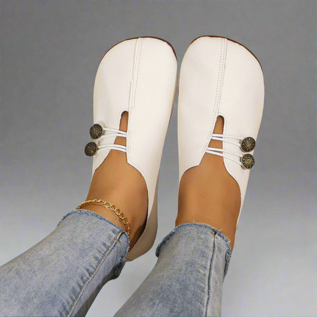 Celeste | Comfort Slip-On Flat Sandals