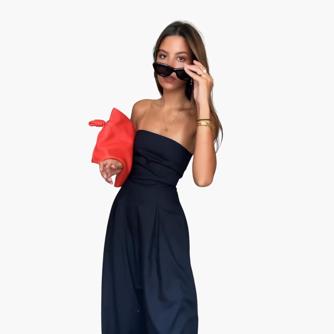 Emery | Backless Loose Leg Jumpsuit