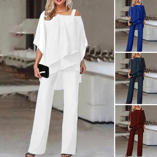 Savannah | Chiffon Two-Piece Elegance