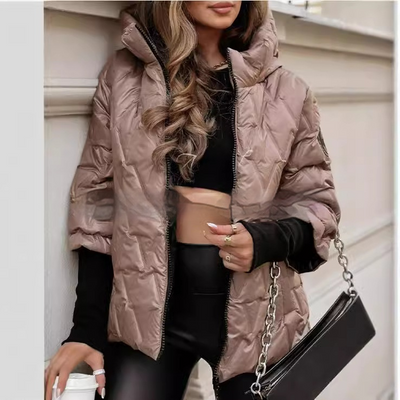 Rowan | Quilted Hooded Puffy Jacket
