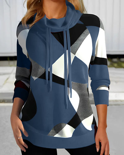 Harper | Color Block Fleece Hoodie