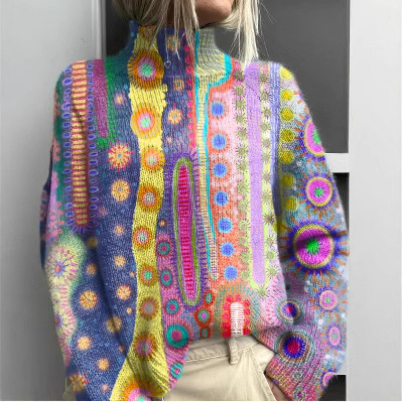 Celu | Vibrant Turtleneck Knit