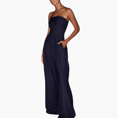 Emery | Backless Loose Leg Jumpsuit