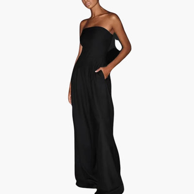 Emery | Backless Loose Leg Jumpsuit