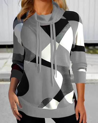 Harper | Color Block Fleece Hoodie