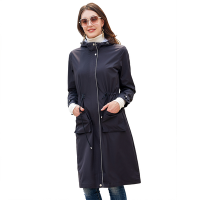 Sloane | Waterproof Hooded Trenchcoat