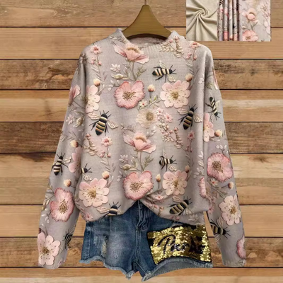 Harlow | Everyday Cozy Printed Pullover