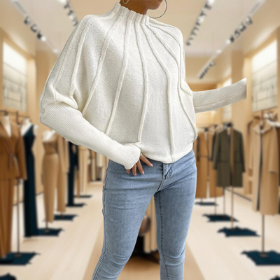 Isla | Relaxed Dolman Sleeve Knit Sweater