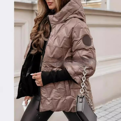 Rowan | Quilted Hooded Puffy Jacket