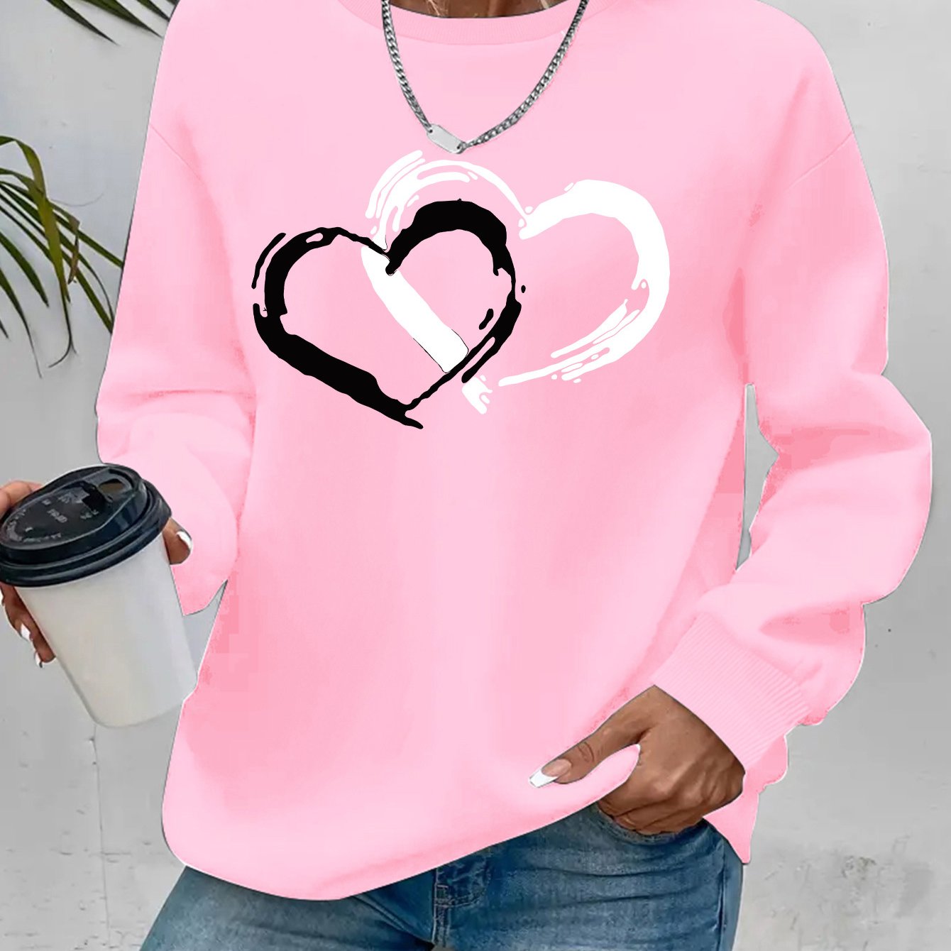 Juliette | Heart Detail Knit Sweater