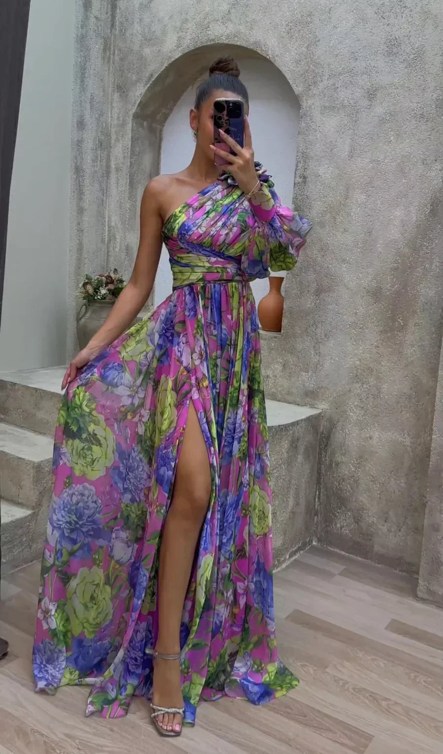 Isla | Radiant Flow Maxi Dress